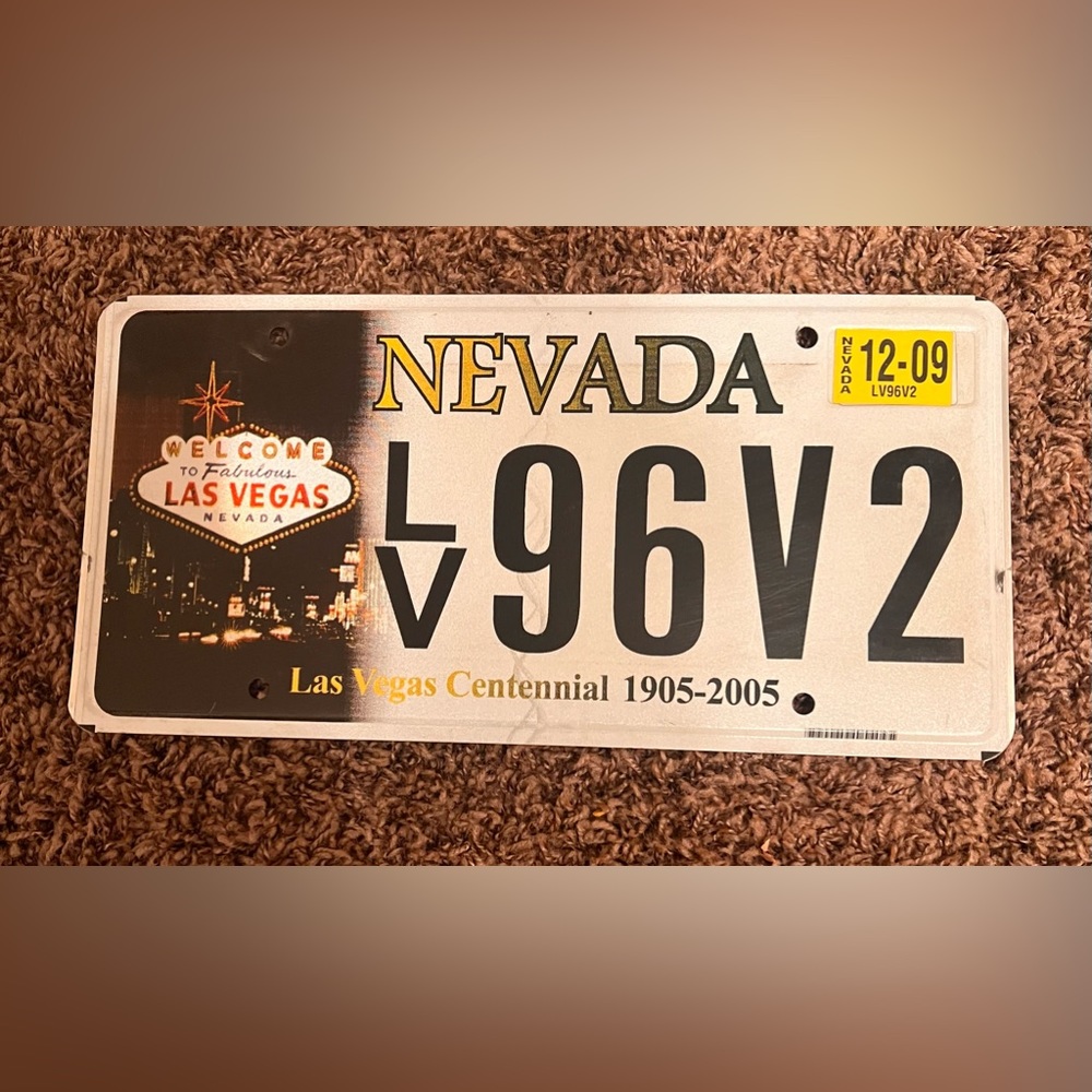 License plate